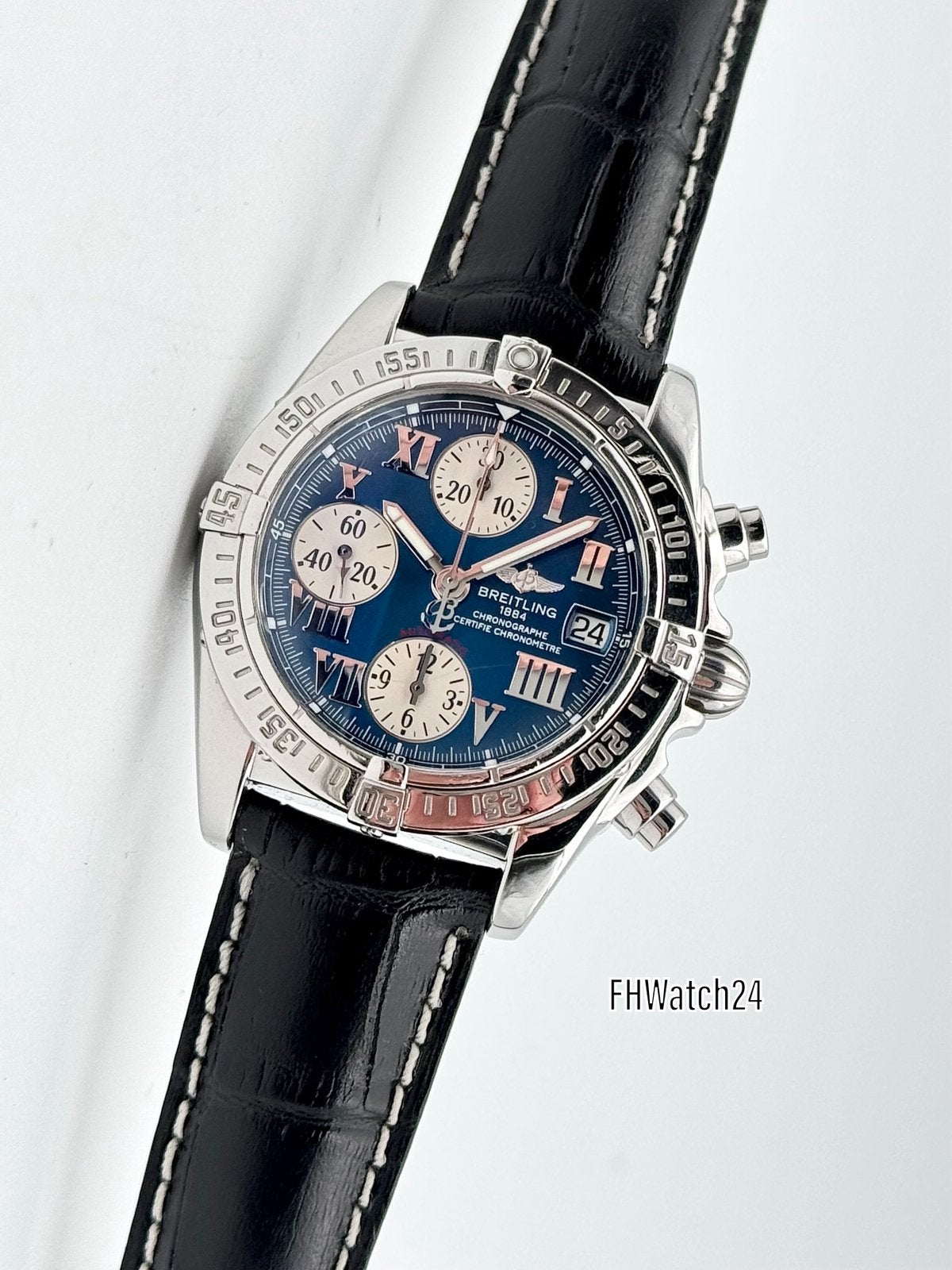 Breitling Chrono Cockpit A13357. Only watch., Staal, Breitling, Polshorloge, Breitling