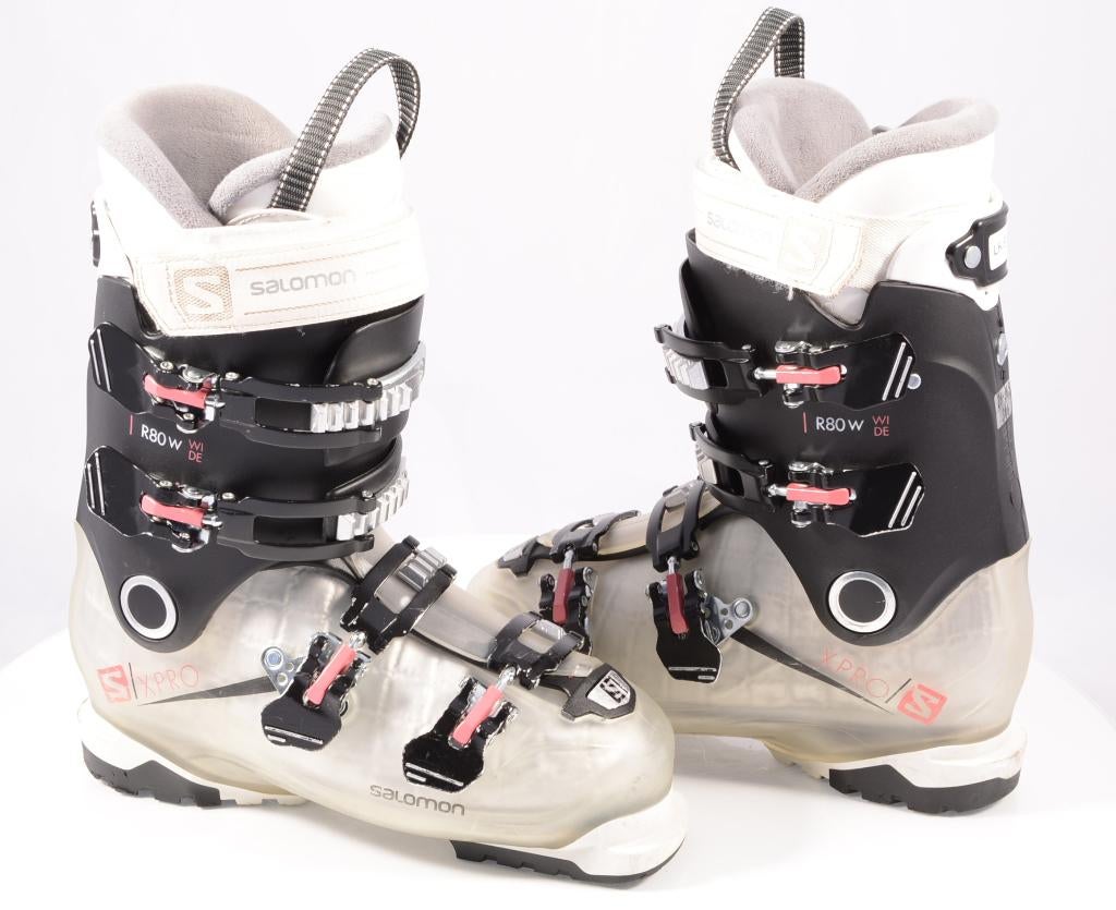 38 38,5 39 40 EU dames skischoenen SALOMON X PRO R80 W WIDE, 160 tot 180 cm, Gebruikt, Schoenen, Carve