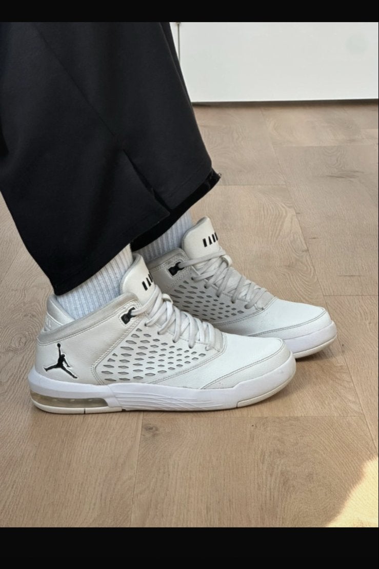 Nike Air Jordan Flight Origin 4 - Wit/Zwart - Maat 41, Kleding | Heren, Ophalen of Verzenden, Gedragen, Wit, Sneakers of Gympen