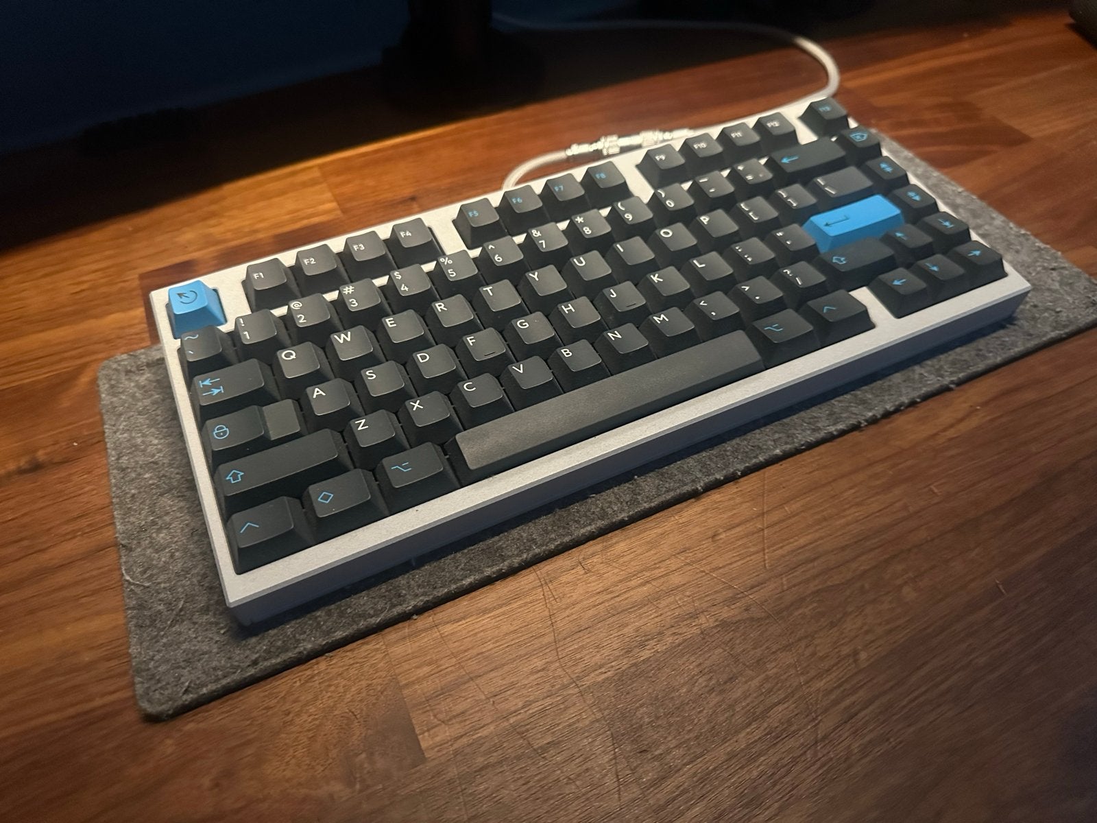 TKD Pt. 1 75%. Custom mechanical keyboard., Ophalen, Gaming toetsenbord, Zo goed als nieuw, Qwerty