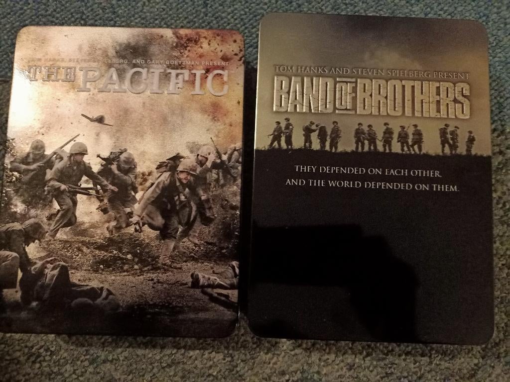 The Pacific en Band of Brothers miniseries Steven Spielberg, Cd's en Dvd's, Dvd's | Tv en Series, Boxset, Ophalen of Verzenden
