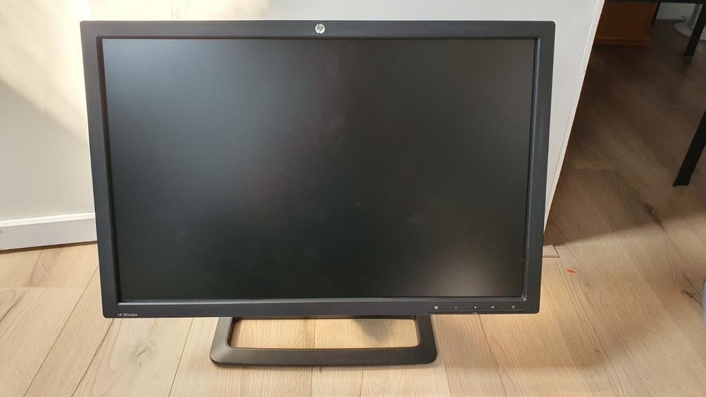 Groot 24 inch beeldscherm HP ZR2440w verstelbare monitor, HDMI, IPS, Full HD, Ophalen of Verzenden