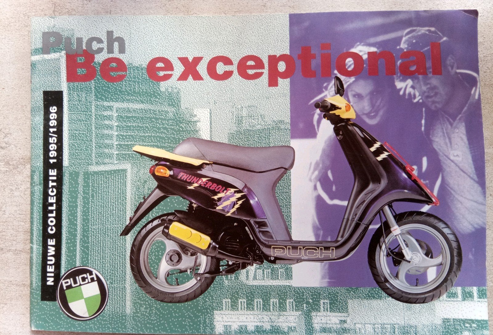 Puch Scooter Catalogus 1995/1996 Typhoon en Zip, Ophalen of Verzenden