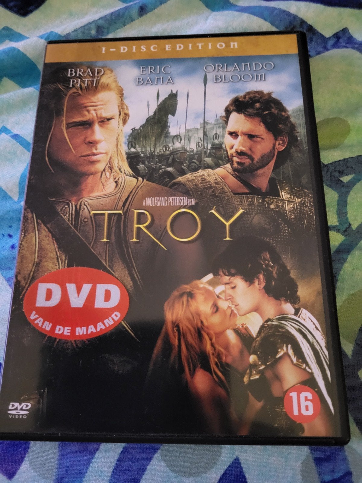Troy - Epische oorlogsfilm met Brad Pitt en Orlando Bloom, Vanaf 16 jaar, Nederlands, Ophalen of Verzenden, Oorlog