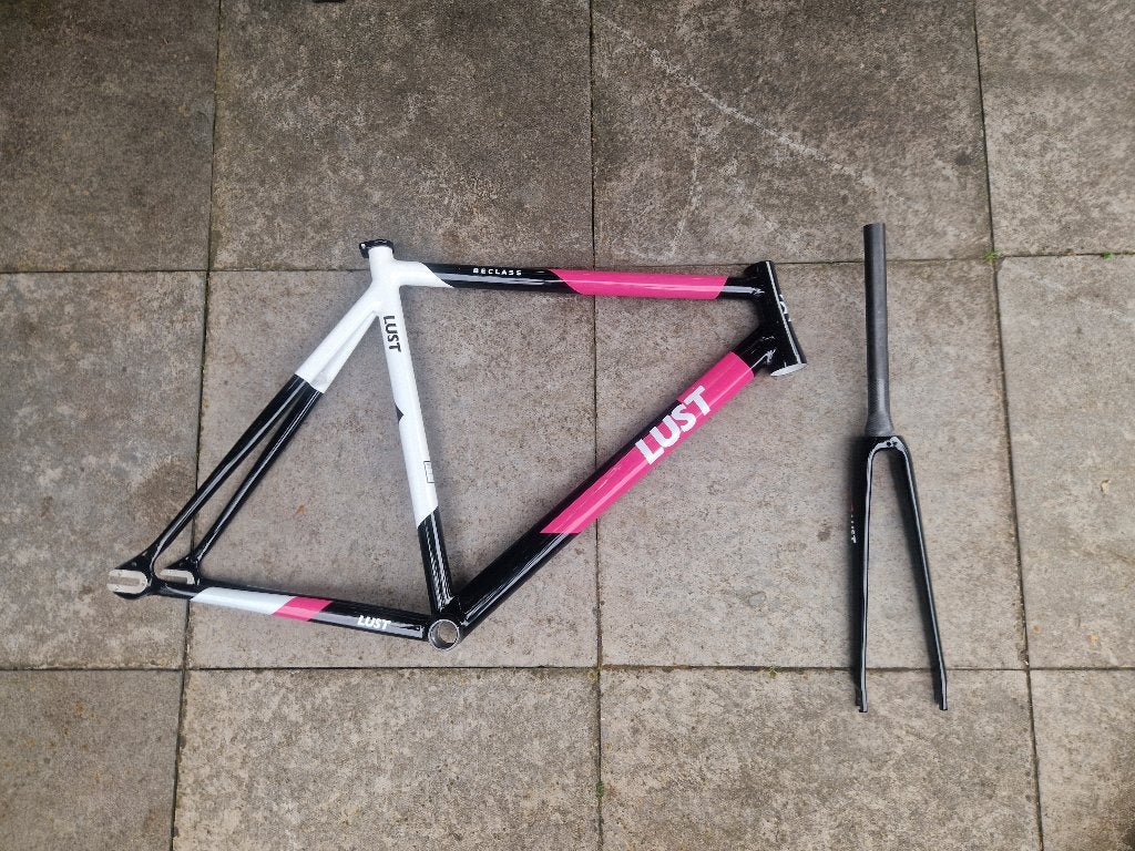 Lust Fixed Gear frame - 58cm | Zo goed als nieuw, Minder dan 10 versnellingen, Heren, Aluminium, Zo goed als nieuw