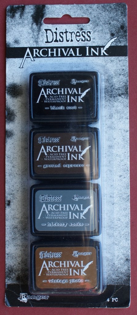 Distress Ranger Archival Ink Pads, 2 sets voor maar € 9,00, Verzenden, Nieuw, Inkt, Foam of Stempelhouder