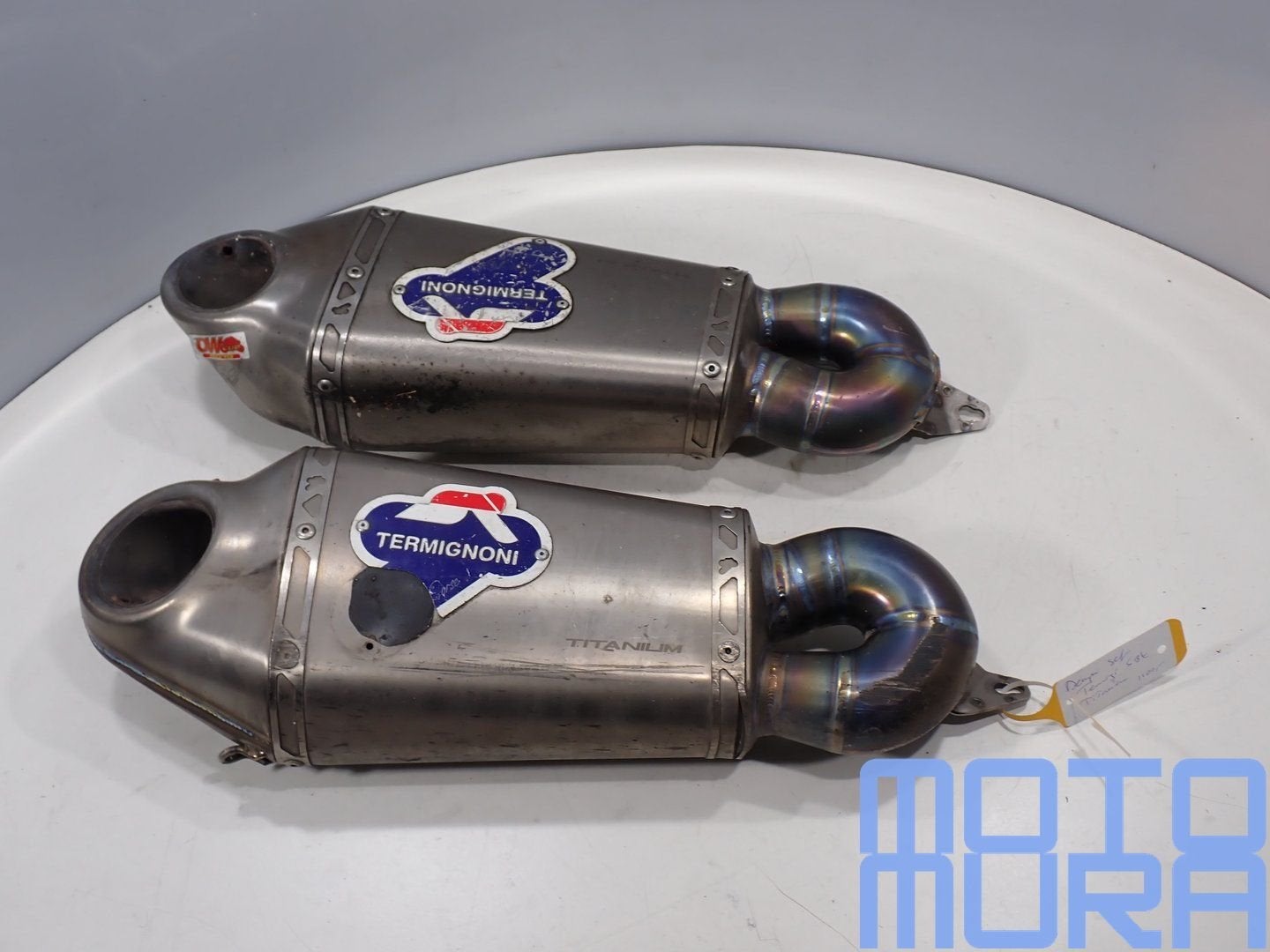 Termignoni SBK dempers voor de Ducati Panigale 1199 RS 2012, Motoren, Onderdelen | Ducati, Gebruikt, -, -, Ophalen of Verzenden
