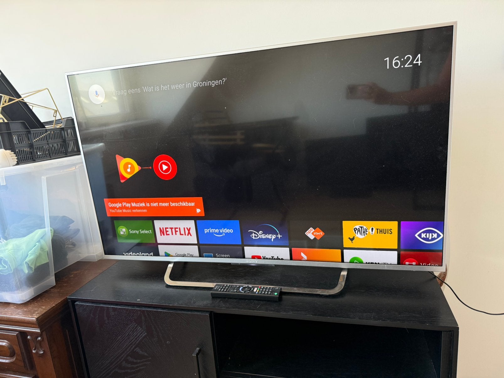 Sony Bravia 49 inch 4K Ultra HD Smart TV (Android TV), Ophalen, Zo goed als nieuw, 100 cm of meer, Sony