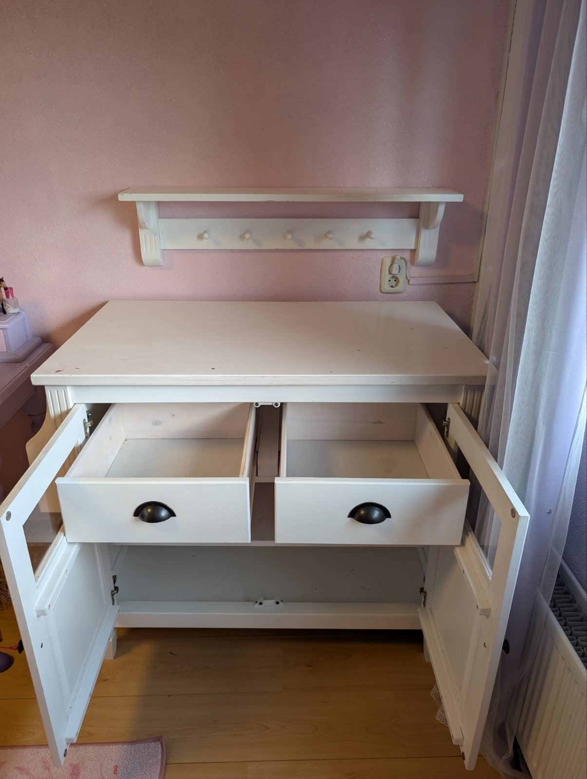 Echt houten commode., Ophalen, Gebruikt, 50 tot 70 cm, 75 tot 100 cm