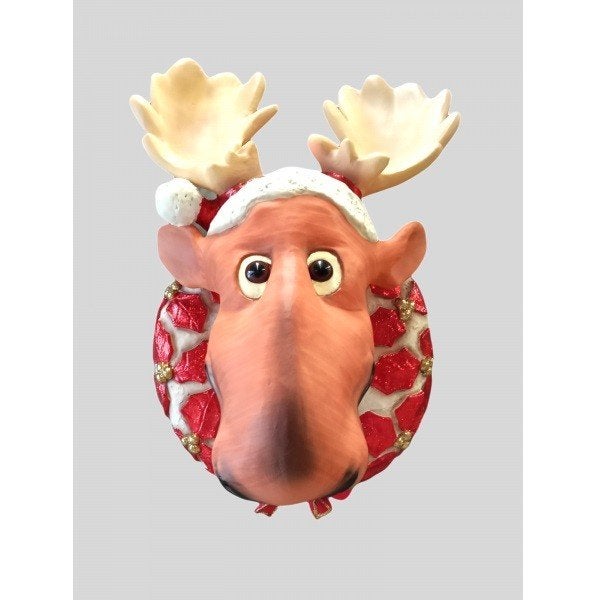 Funny Reindeer Head – Rendier Hoogte 55 cm, Ophalen, HorecaBeelden, Nieuw, HorecaBeelden