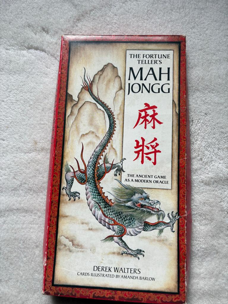 The Fortune Teller's Mah Jongg - Orakelspel mahjong, Hobby en Vrije tijd, Een of twee spelers, Ophalen of Verzenden, Gebruikt