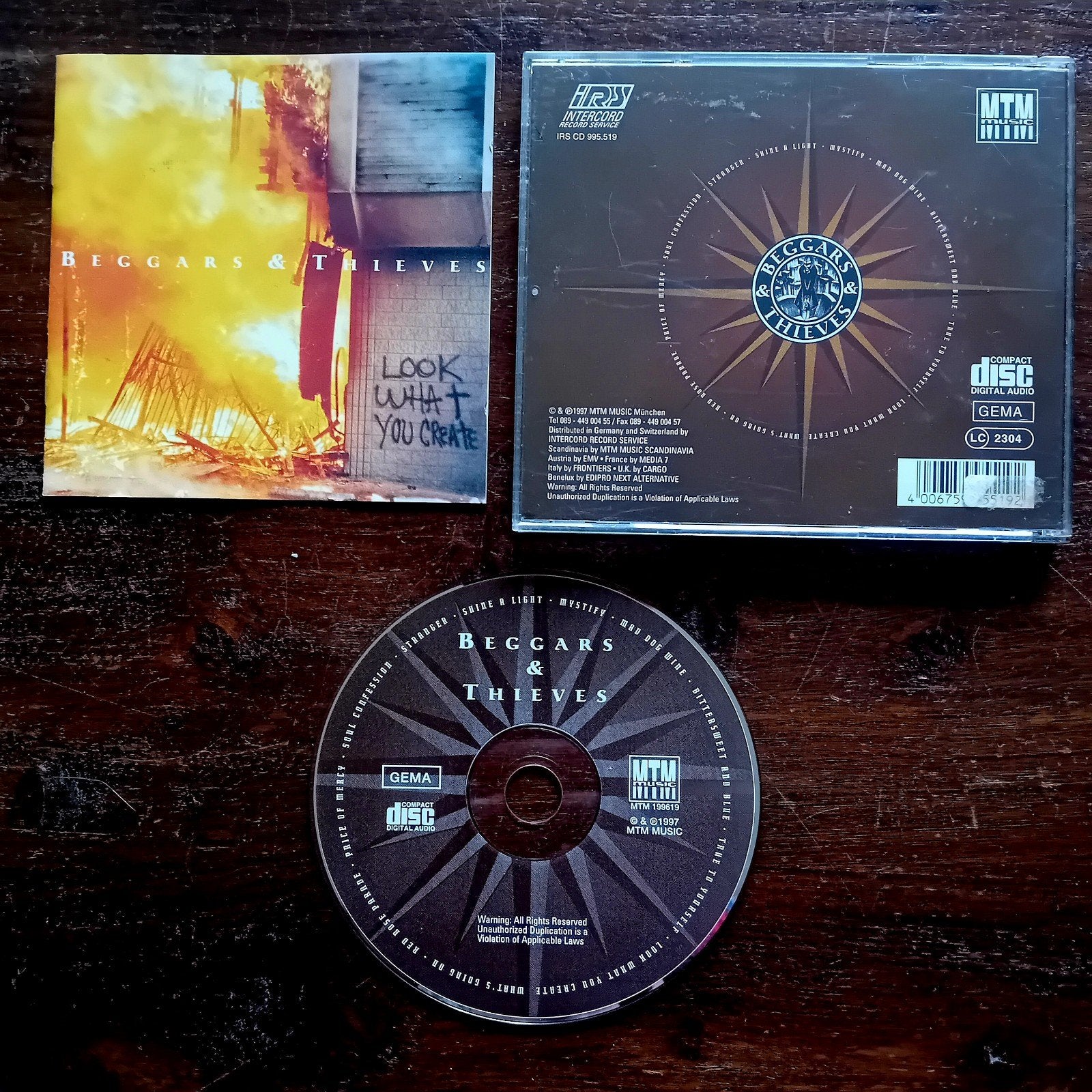 Beggars & Thieves - Look what you create cd rock AOR, Ophalen of Verzenden, Gebruikt