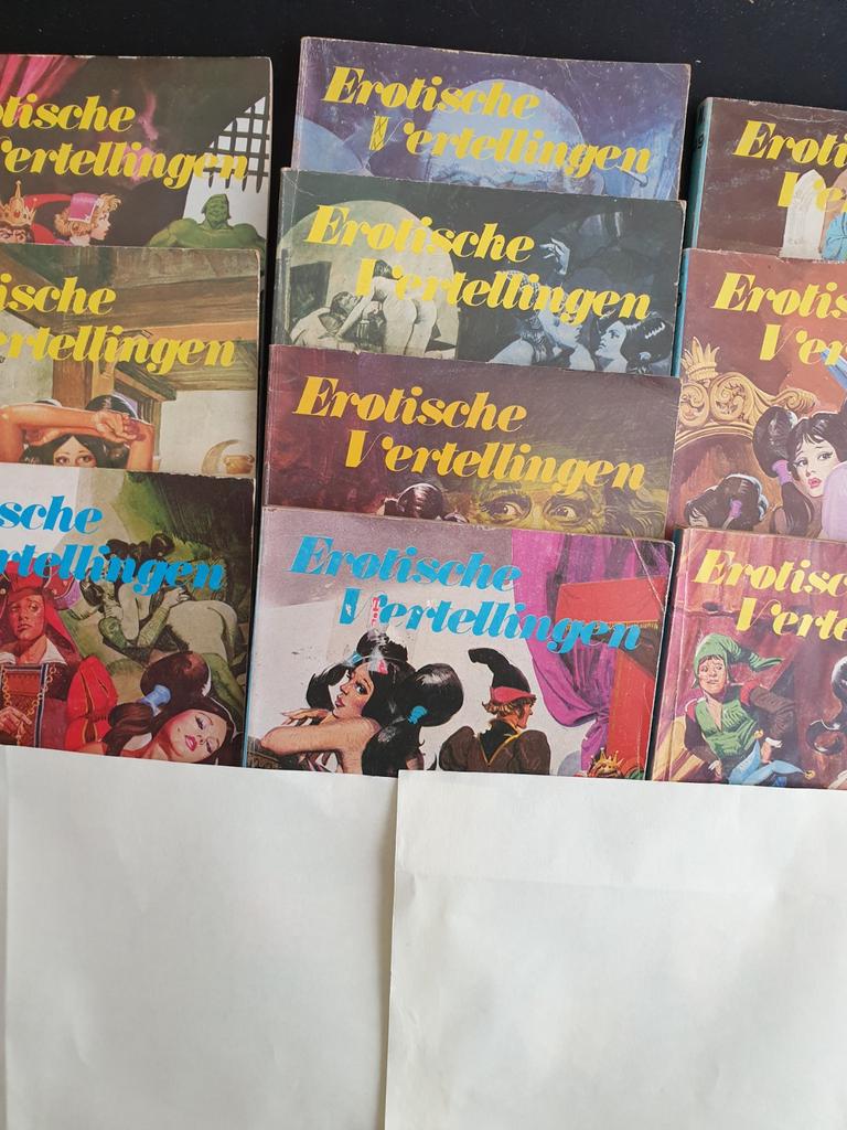 Erotische Vertellingen strip voor volwassenen, Meerdere stripboeken, Ophalen of Verzenden, Gelezen
