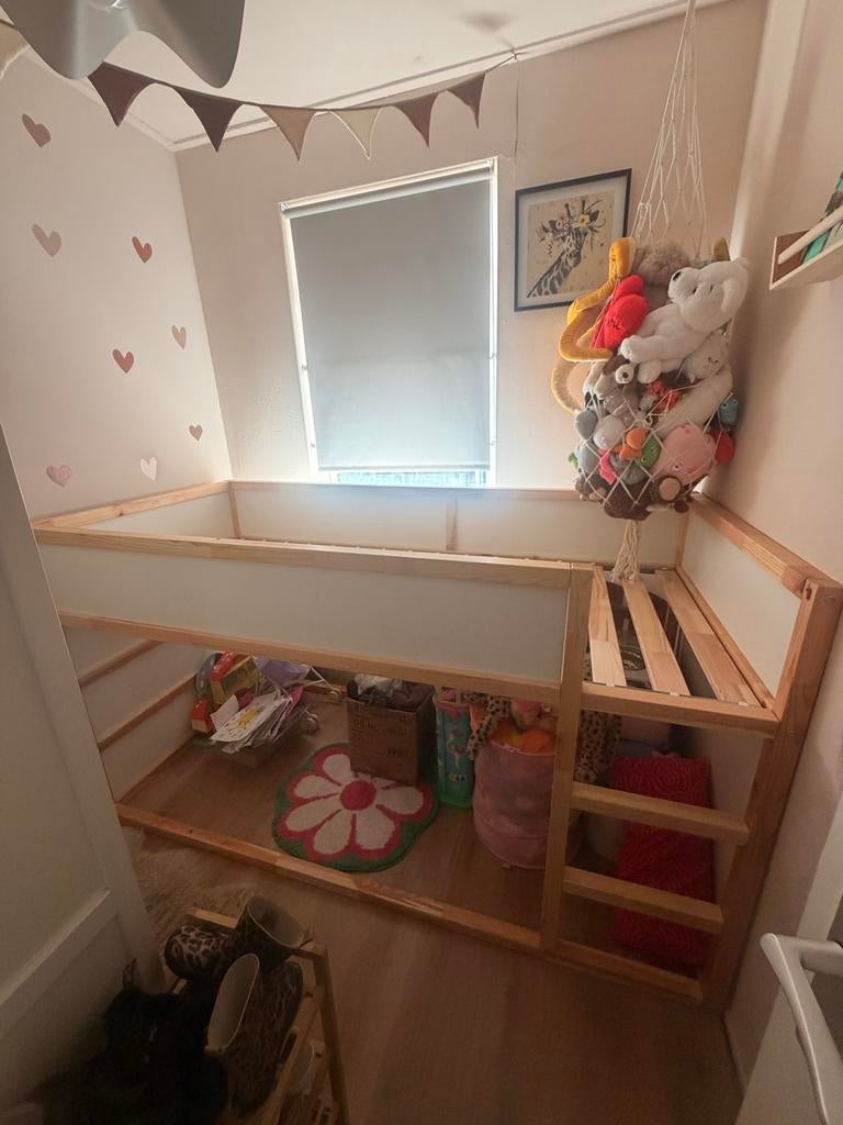 IKEA Kura omkeerbaar bed 90x200 - Zo goed als nieuw, Ophalen, Zo goed als nieuw, Halfhoogslaper