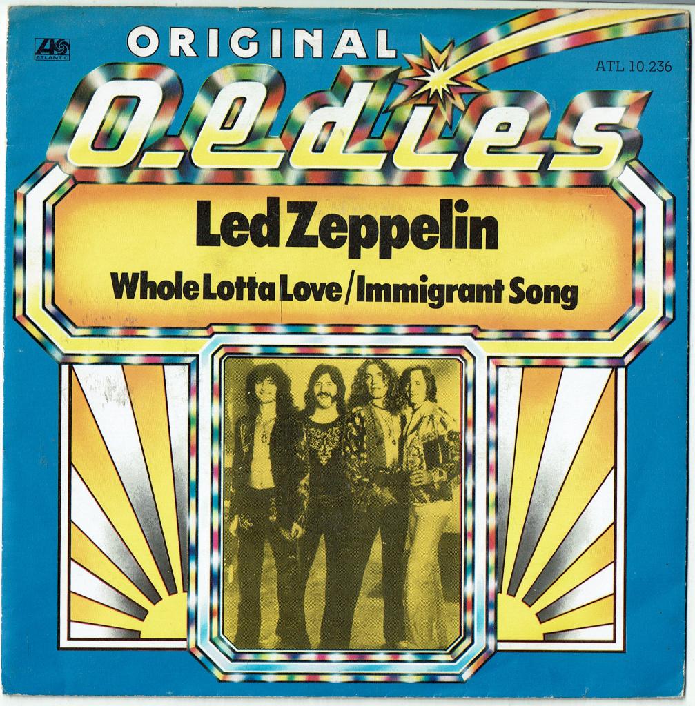 Led Zeppelin - Whole Lotta Love 7inch, Cd's en Dvd's, Vinyl Singles, Gebruikt, 7 inch, Single, 1970 - 1979
