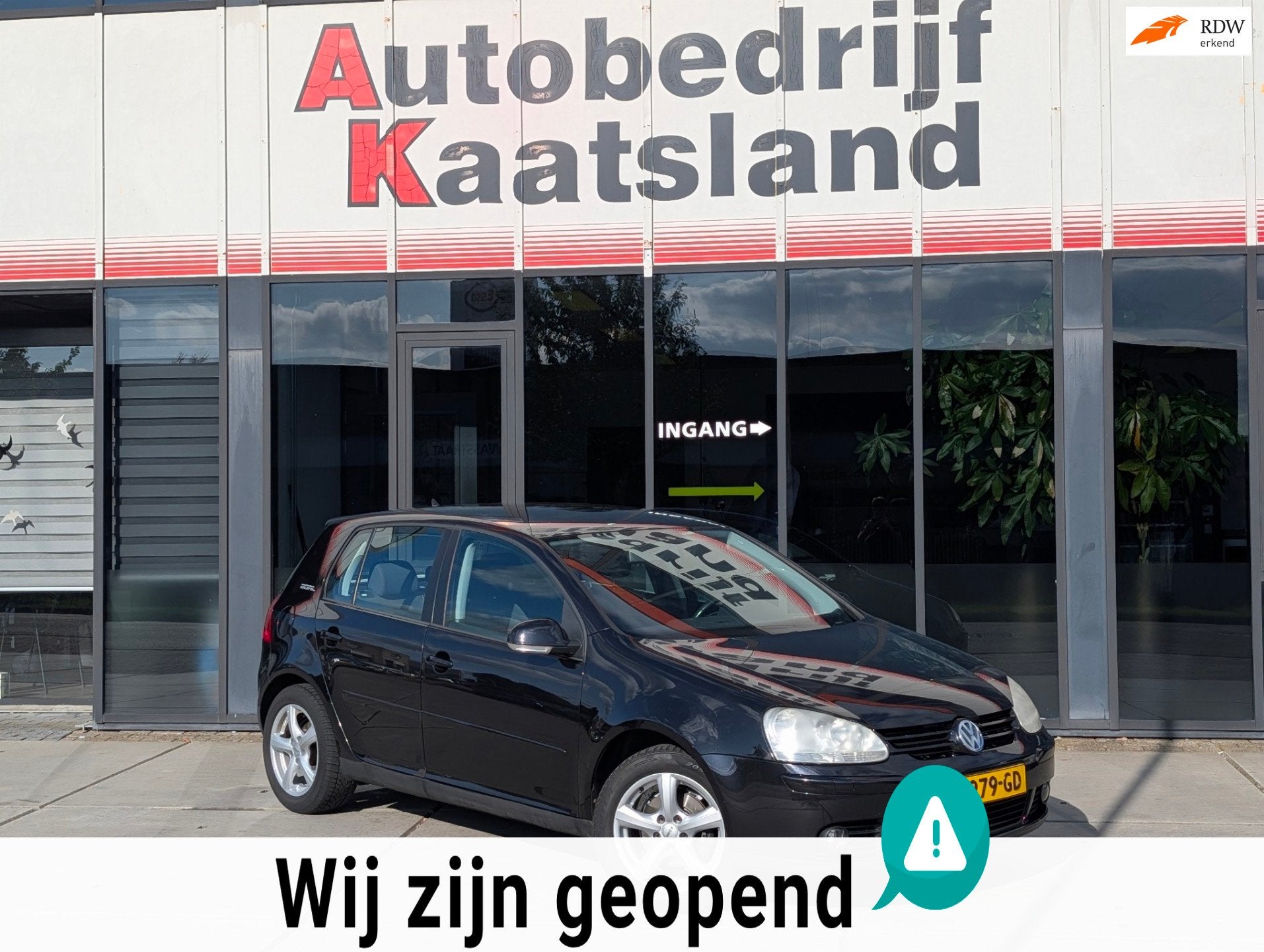Volkswagen Golf 1.4 Trendline Business - Stoelverwarming - C, Auto's, Stof, Gebruikt, Zwart, 4 cilinders