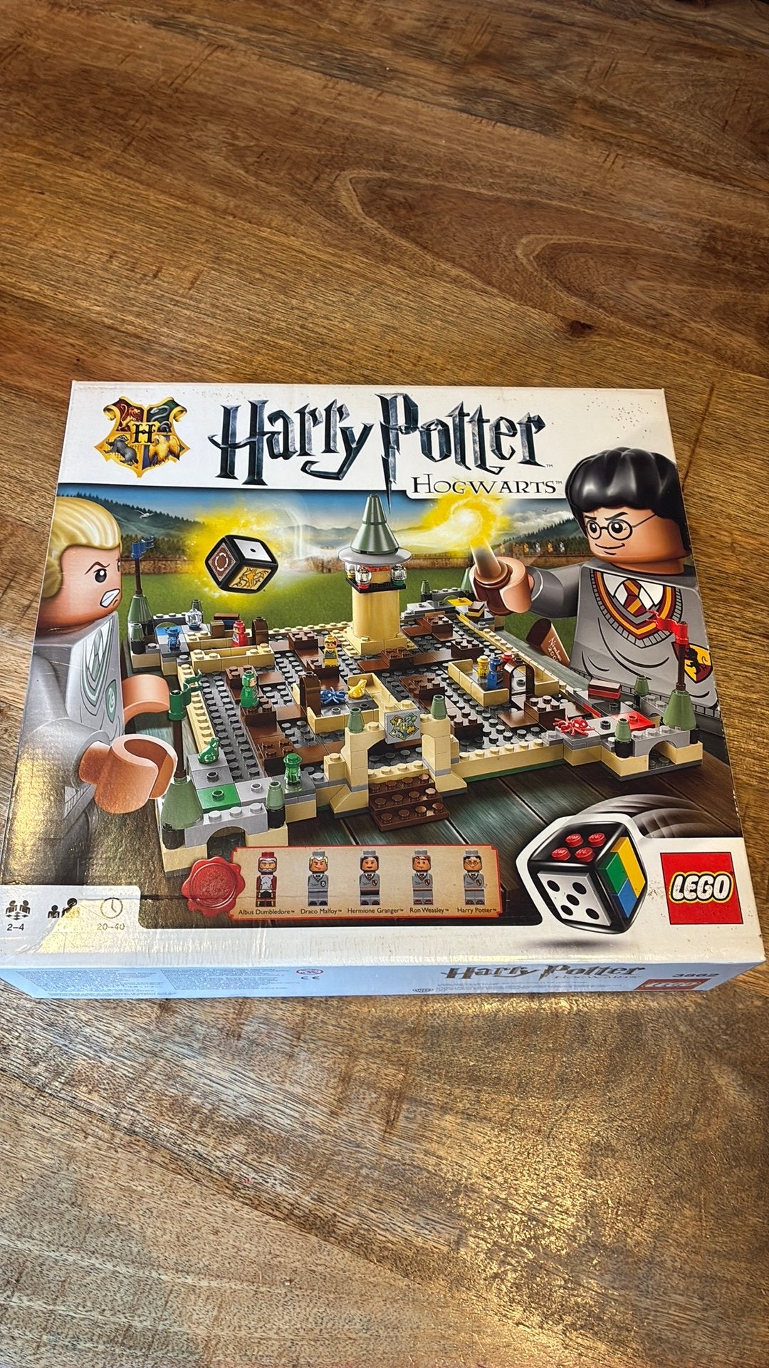 Lego harry potter hogwarts bordspel 3862, Ophalen of Verzenden, Zo goed als nieuw