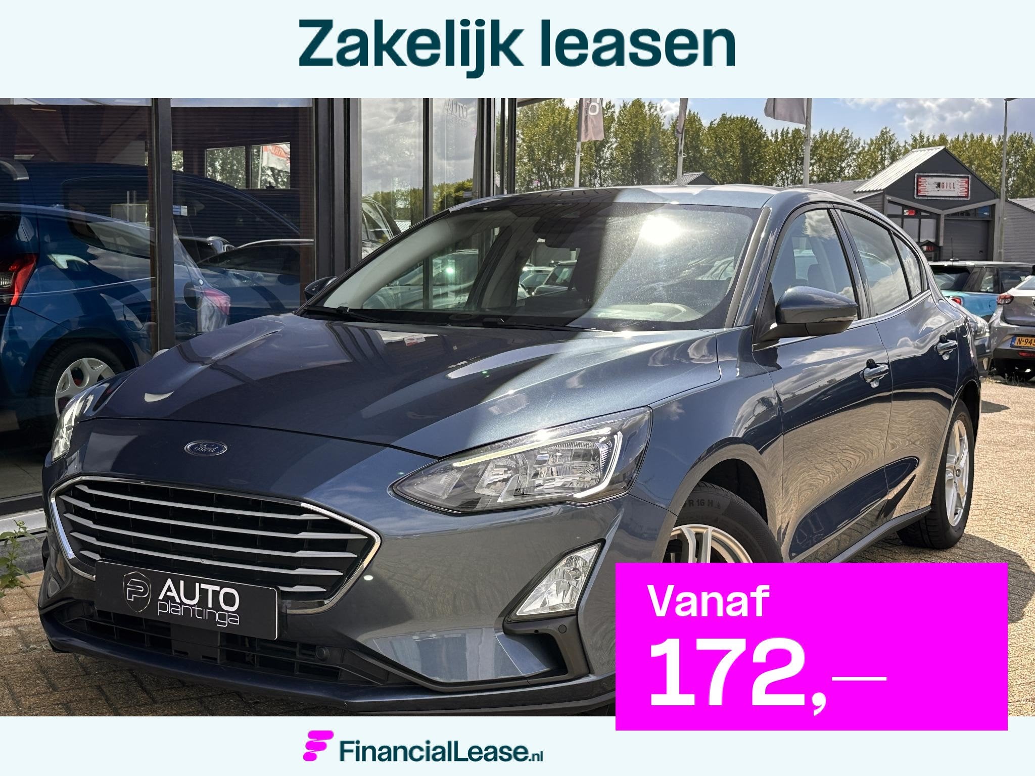 Ford Focus 1.0 EcoBoost Trend Edition Business 125PK | NL AU, Gebruikt, Euro 6, Blauw, Origineel Nederlands