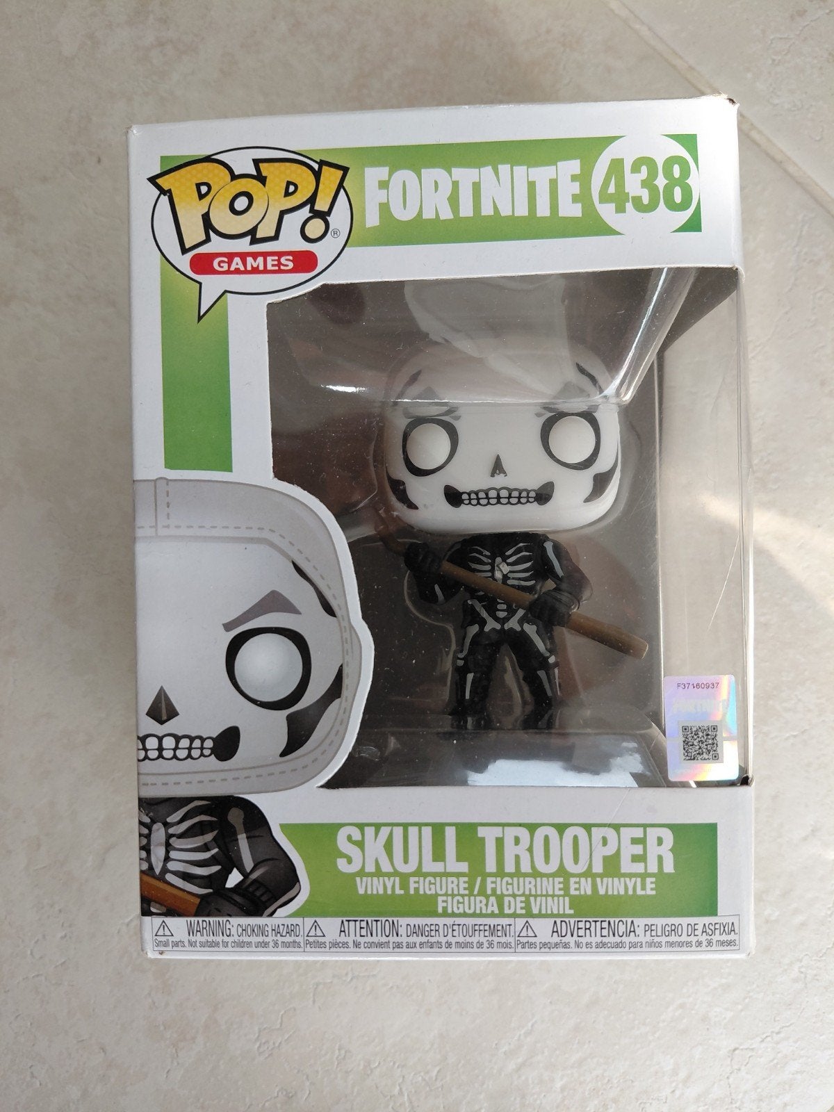 Funko Pop! Fortnite 438 Skull Trooper, Ophalen of Verzenden, Zo goed als nieuw