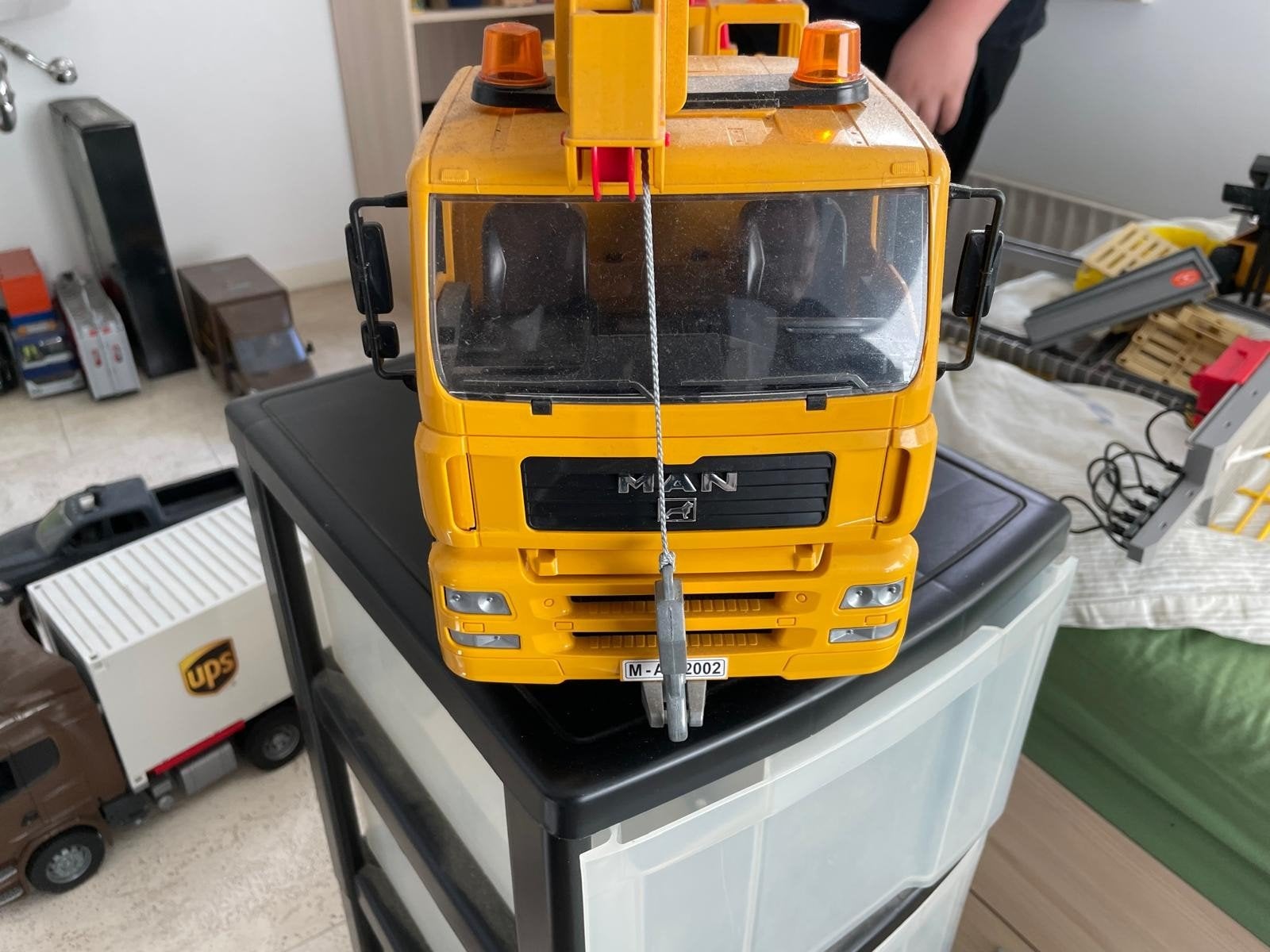 Bruder MAN Kraanwagen - Zo goed als nieuw, Ophalen, Zo goed als nieuw