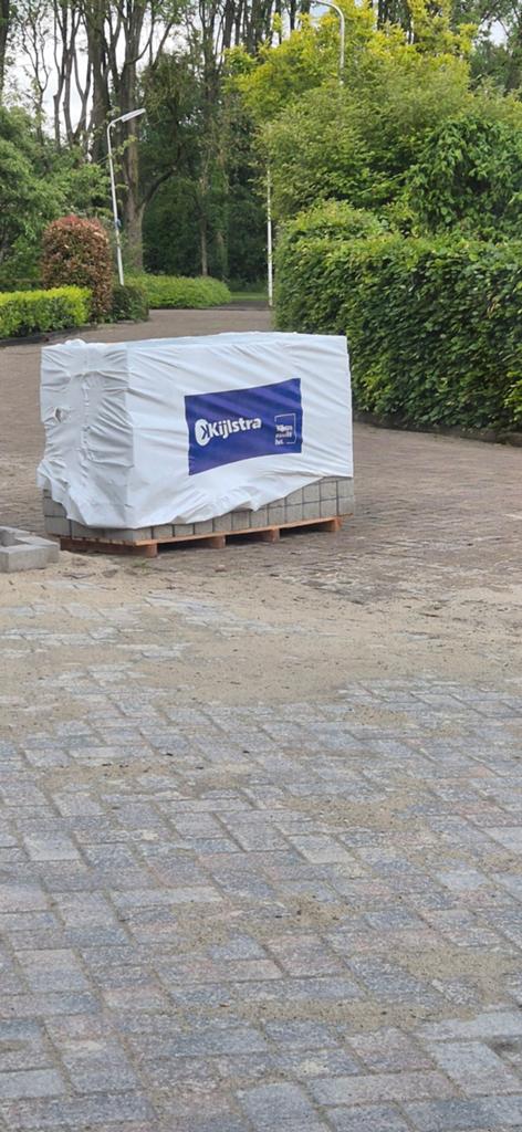 Betonklinkers 8cm tricolore nieuw!, Tuin en Terras, Ophalen, Nieuw
