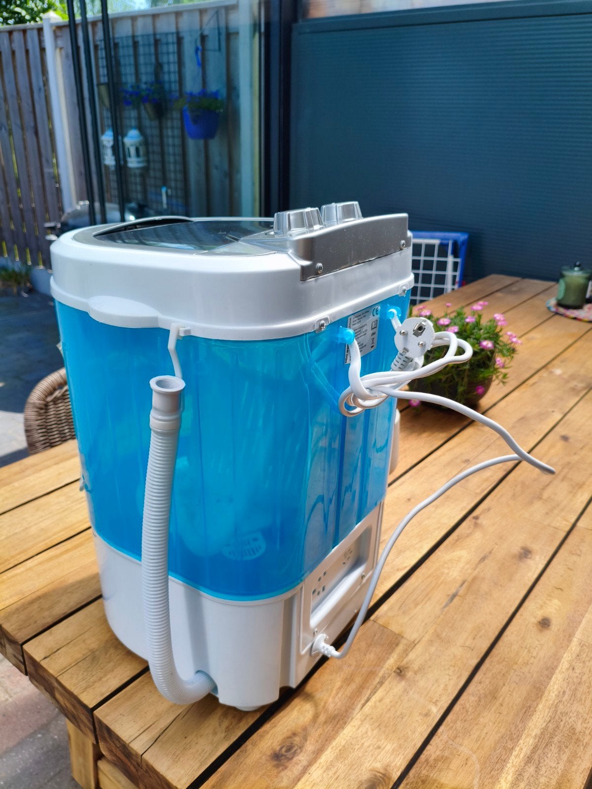 Compacte Mini Wasmachine - Ideaal voor op de camping, Ophalen of Verzenden, Zo goed als nieuw