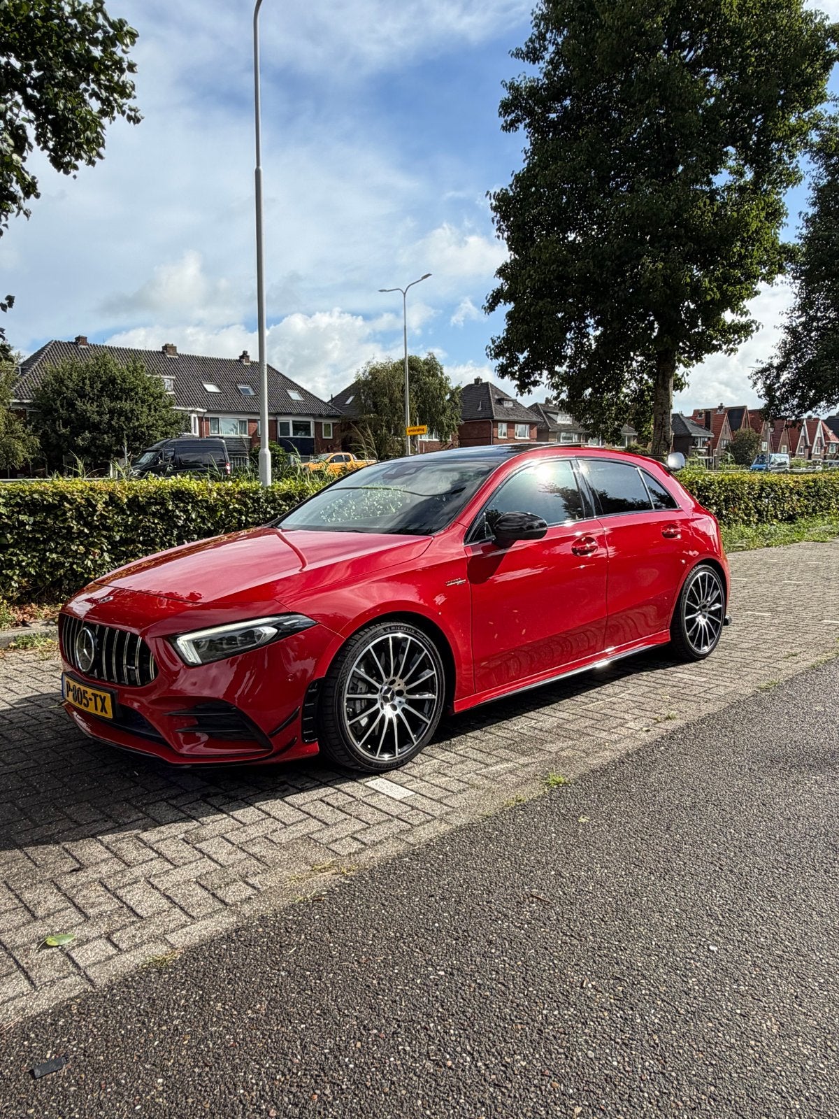 Mercedes-Benz A-Klasse A 35 AMG 4Matic 350pk AMG Speedshift, Automaat, Zwart, 4 cilinders, 2000 kg