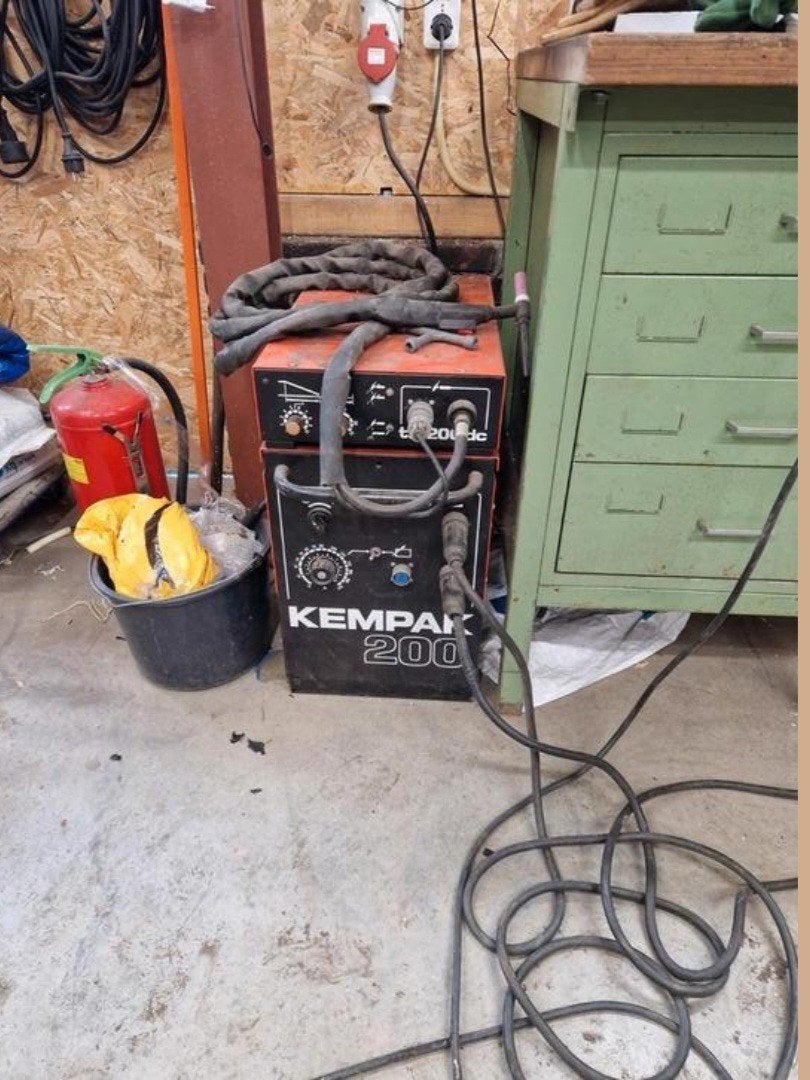 Kemppi kempak 200 tig lasapparaat, Doe-het-zelf en Verbouw, Ophalen, 150 tot 250 ampère, Tig