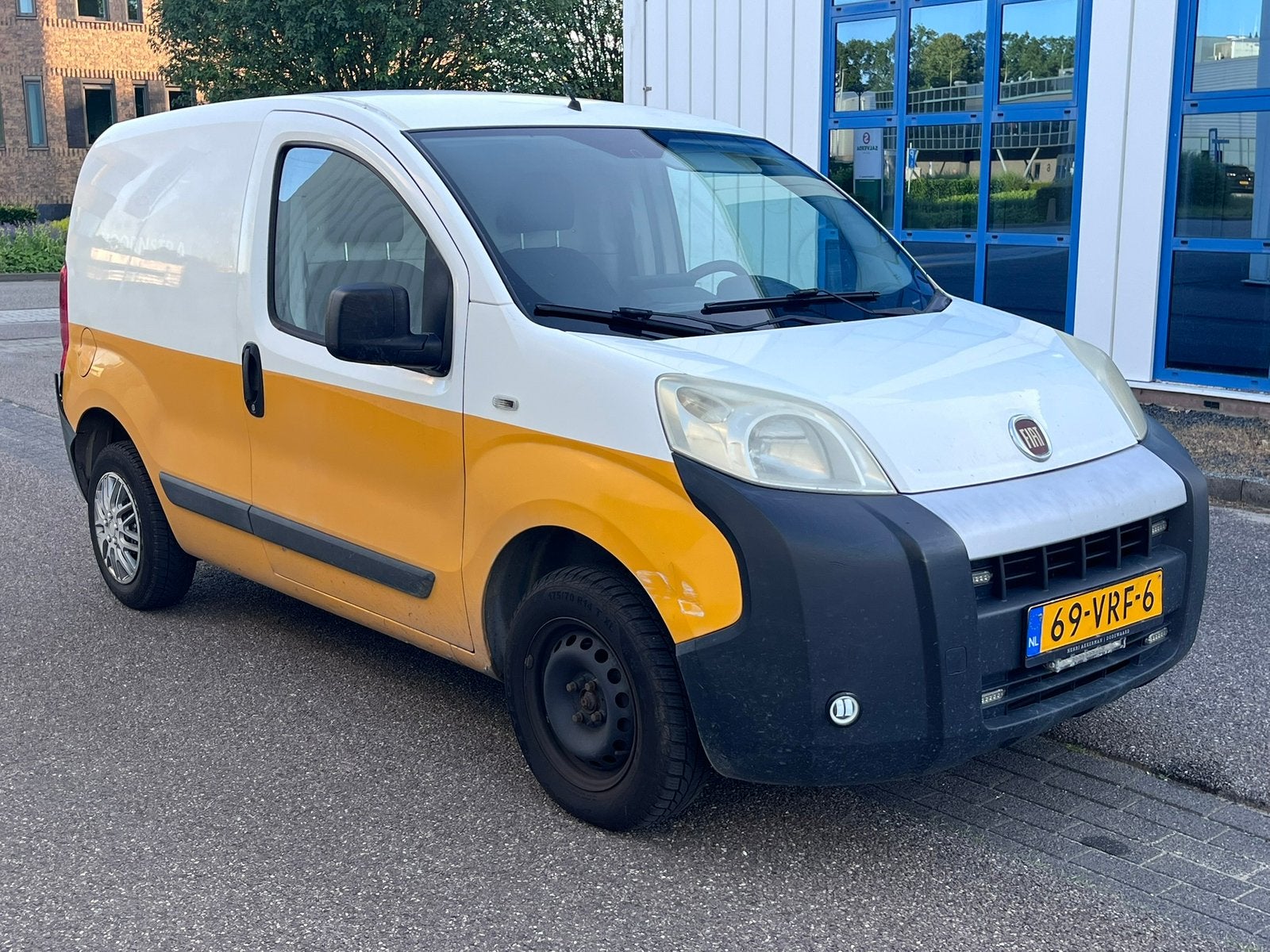 Fiat Fiorino 1.3 MultiJet 2008 Euro 4 | nieuwe apk 07-2027, Auto's, Voorwielaandrijving, Stof, Zwart, 4 cilinders