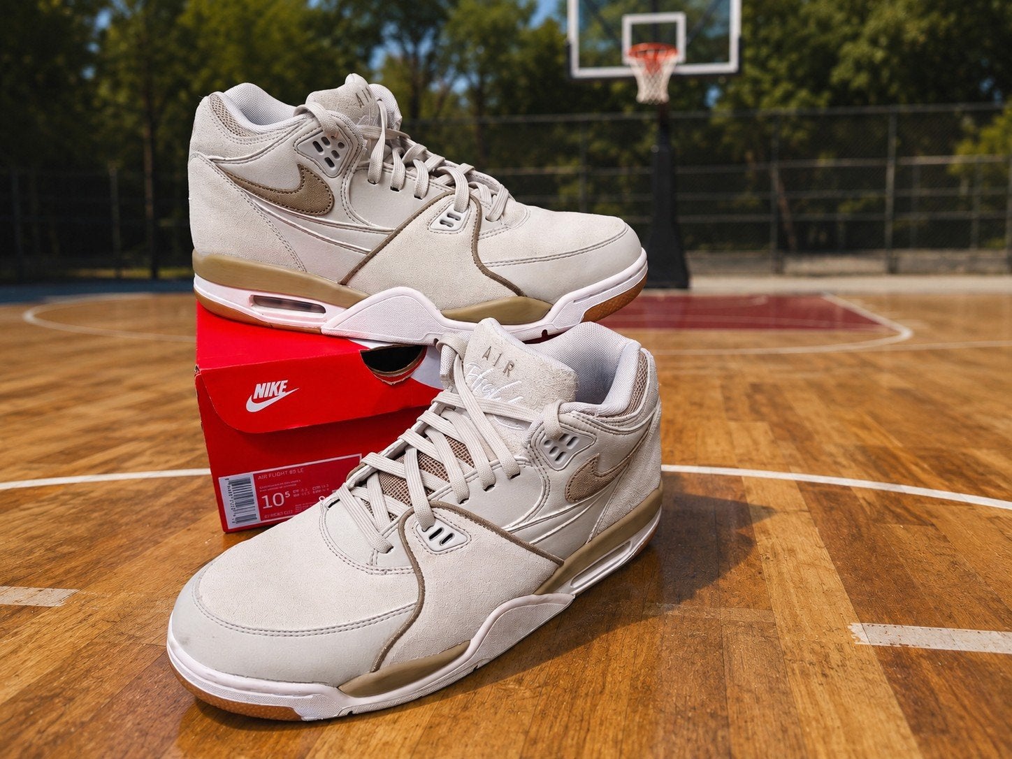 Nike Flight '89 Retro Basketballschoen - Maat 44,5, Overige kleuren, Nike, Ophalen of Verzenden, Sneakers of Gympen