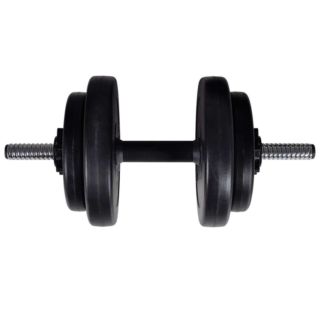 Halterset 60,5 kg halter dumbbell dumbbells GRATIS BEZORGD!, Verzenden, Benen, Nieuw, Nvt