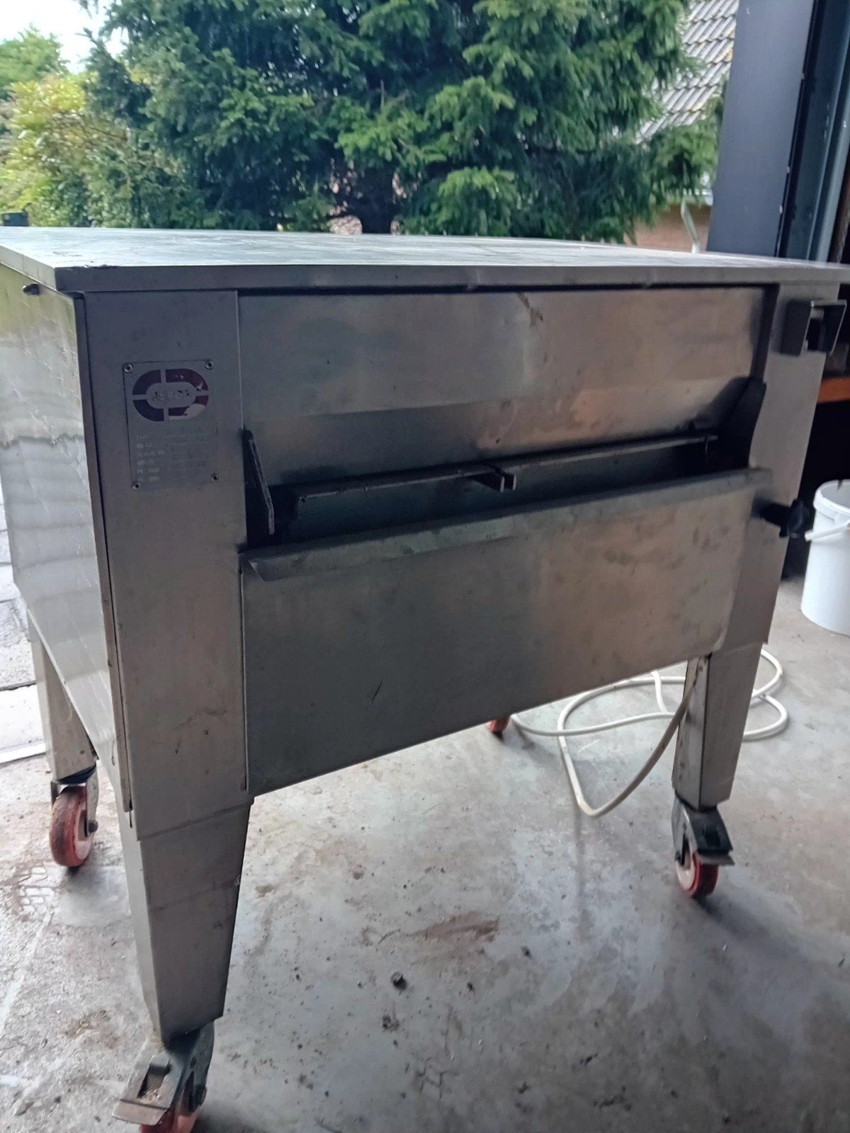 platen poetsmachine, Ophalen, Gebruikt