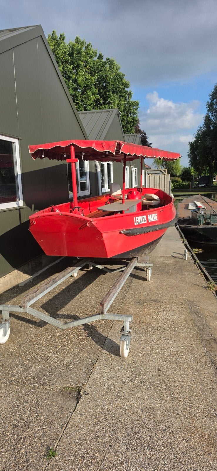Stalenboot/grachtenboot/stalenvlet, Watersport en Boten, Sloepen, Ophalen