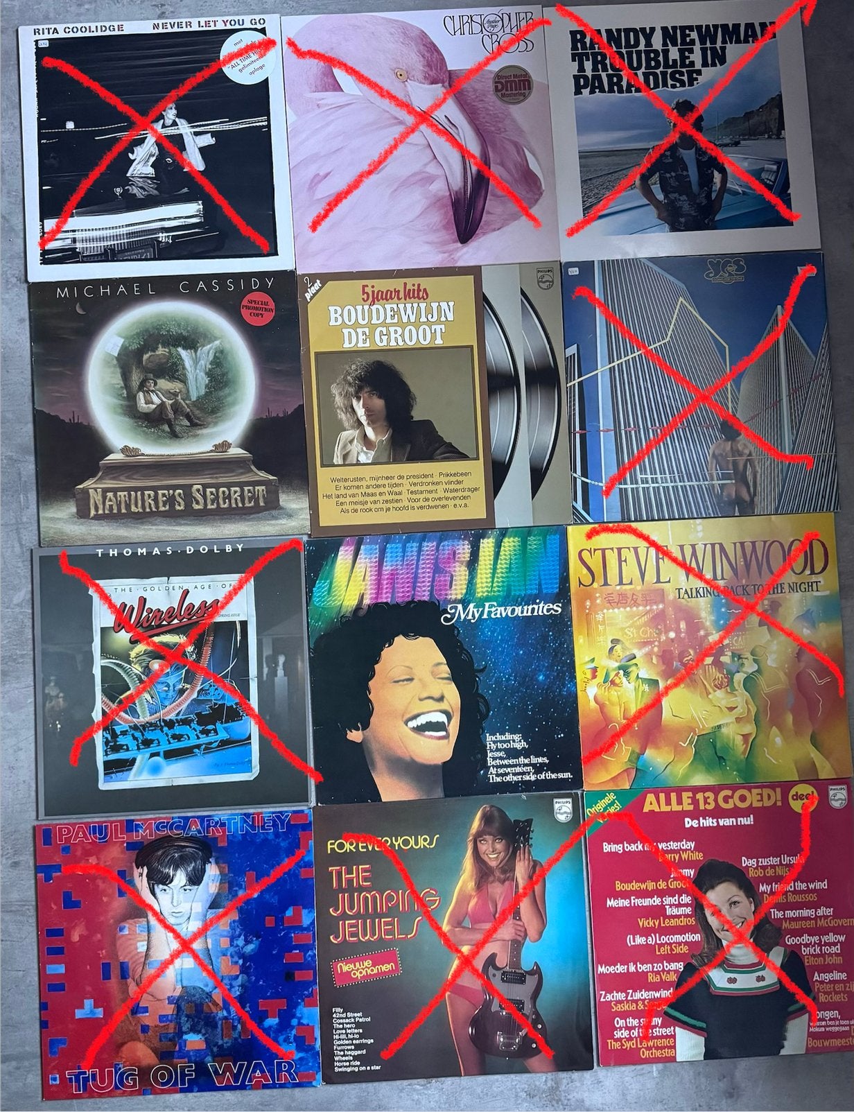 LP's - Diverse artiesten & genres - LAATSTE WEEK!, Cd's en Dvd's, Vinyl | Overige Vinyl, Gebruikt, 1980 - 1989, Ophalen of Verzenden