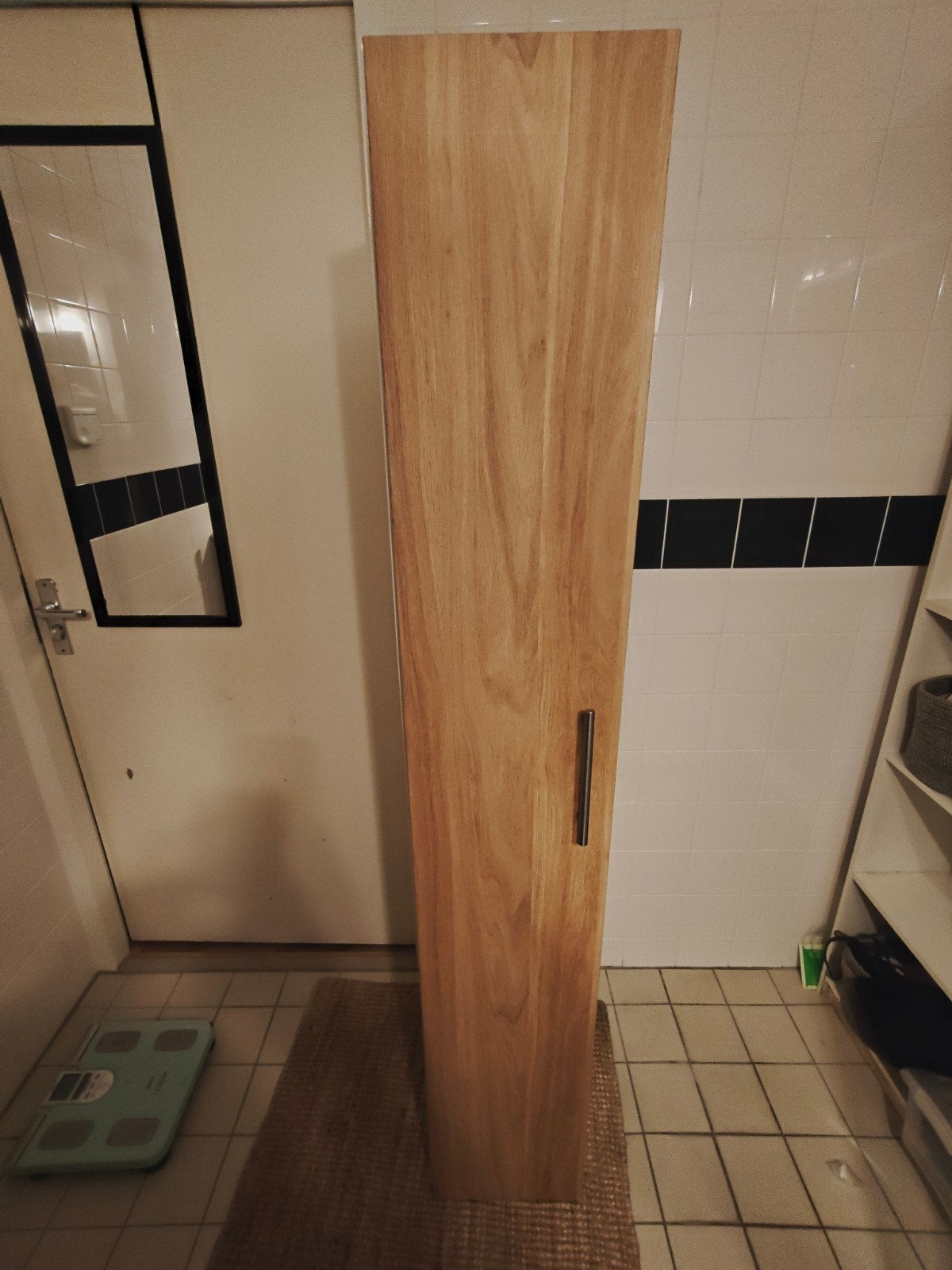 IKEA Kast met houten deur 30x30x180, Ophalen, Gebruikt