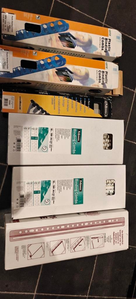 Diverse bindruggen en EASY-FILE archiveringssysteem, Hobby en Vrije tijd, Ophalen of Verzenden, Overige typen