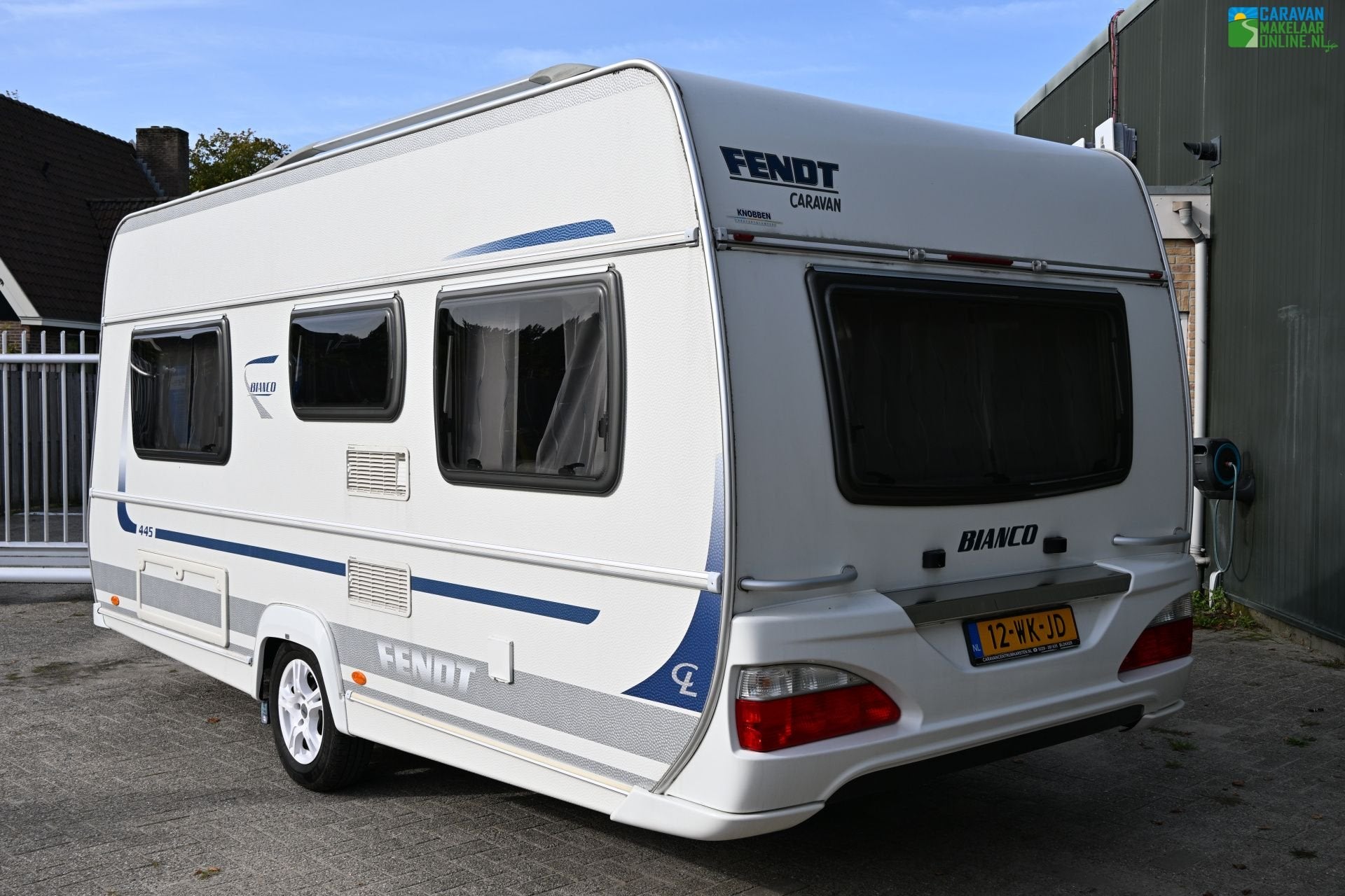 Fendt Bianco 445 TFB Mover Voortent Zijtent TV, Rondzit, Bedrijf, Fendt, Lengtebed