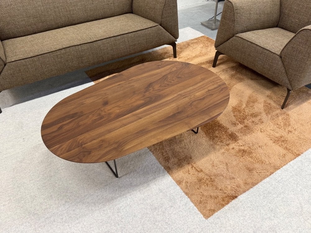 Showmodel Jori Laura Salontafel noten hout Design tafel, Huis en Inrichting, Niet ingevuld, Niet ingevuld, Niet ingevuld