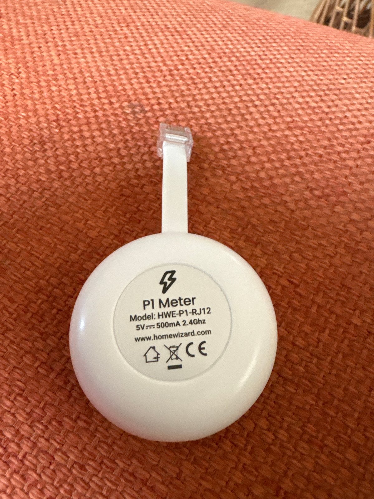 P1 meter voor thuisbatterij - HomeWizard HWE-P1-RJ12, Ophalen, Gebruikt, Elektriciteit