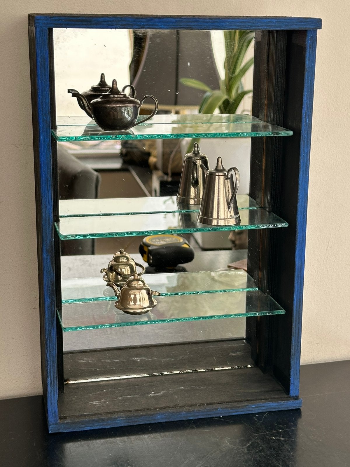 Wijnkist Miniaturen kastje (leeg ) handgemaakt, Ophalen of Verzenden, Gebruikt