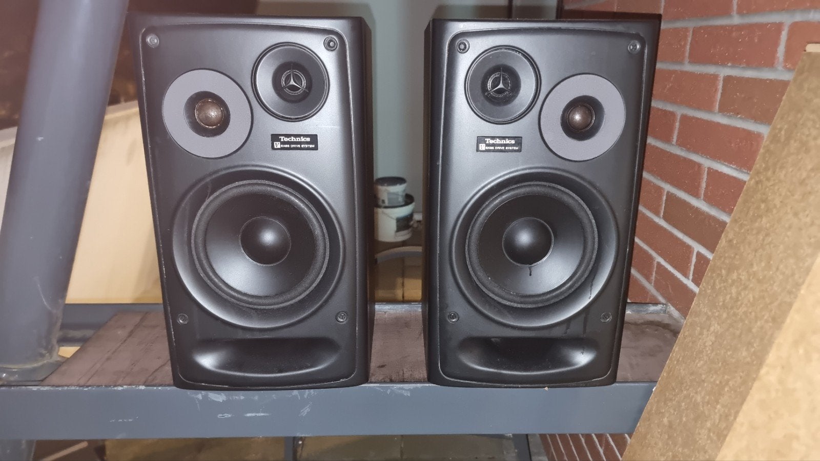 Technics SB-CH510 Boekenplank Luidsprekers, Overige merken, Gebruikt, Ophalen of Verzenden, Minder dan 60 watt