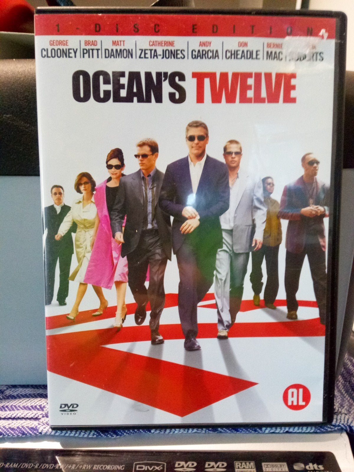 Ocean's Twelve DVD - 1 Disc Editie, Alle leeftijden, Ophalen of Verzenden, Gebruikt