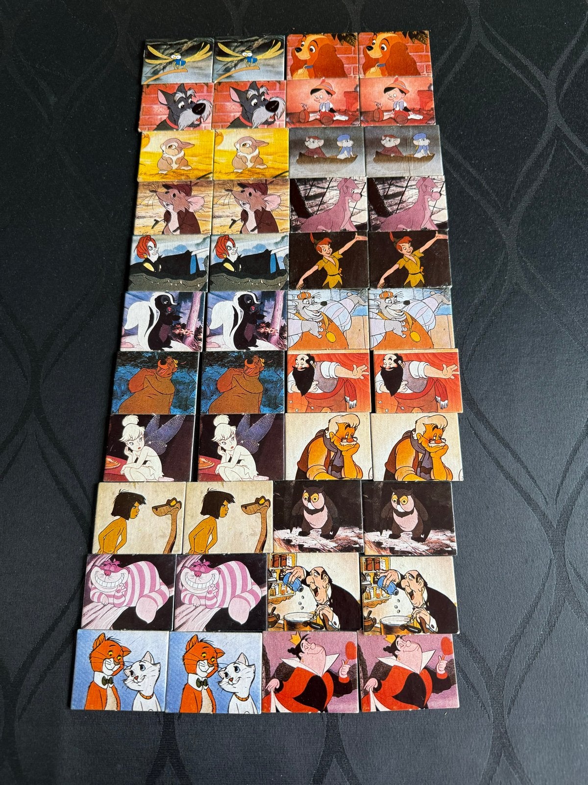 Vintage Disney Geheugenspel / memory uit 1987 - Compleet, Ophalen of Verzenden, Overige figuren, Gebruikt, Overige typen