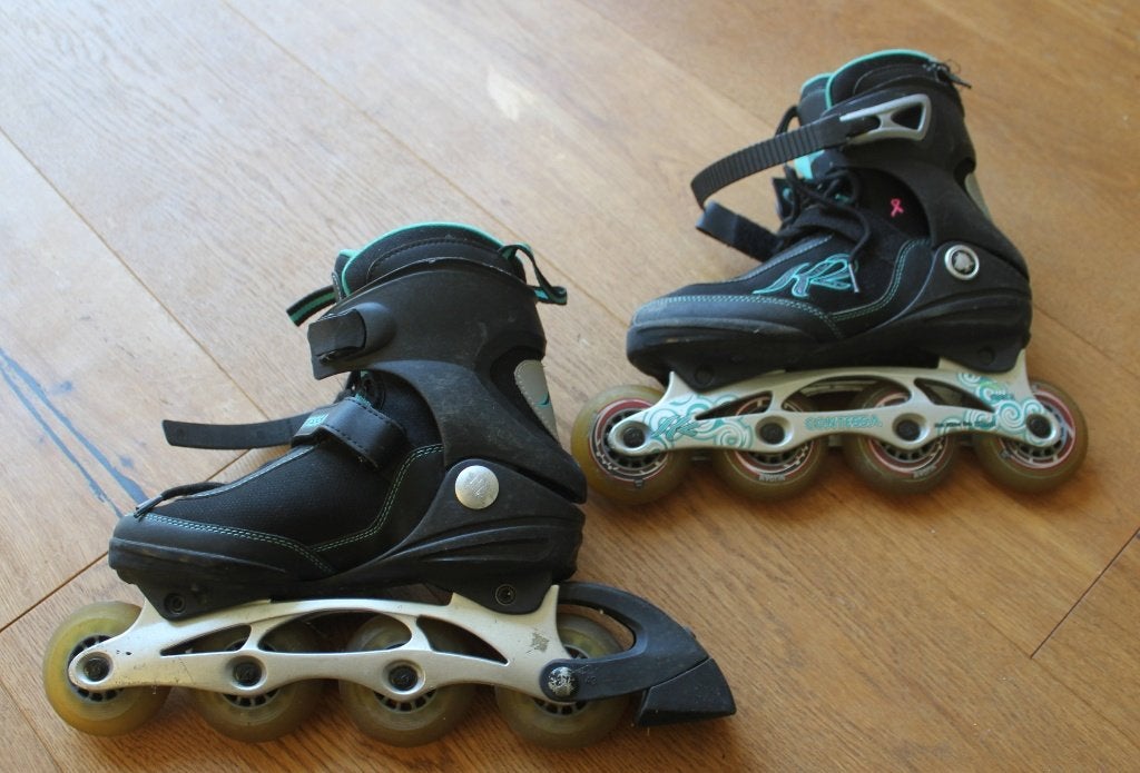 Inline skates / Skeelers - K2 Contessa - Maat 36, Sport en Fitness, Skeelers, K2, Gebruikt, Kinderen, Ophalen of Verzenden
