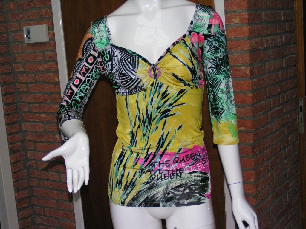 SAVE THE QUEEN blouse/tuniek,Mt M als nieuw, Maat 38/40 (M), Save the queen, Tweedehands, Ophalen of Verzenden
