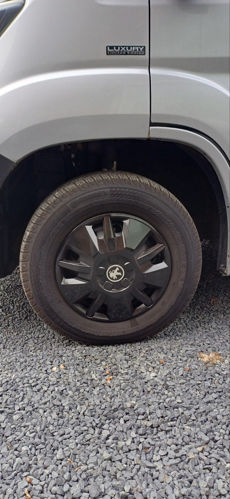 Continental All Season Banden op velg 5x118 15 inch  Peugeot, Ophalen, 15 inch, Banden en Velgen, All Season