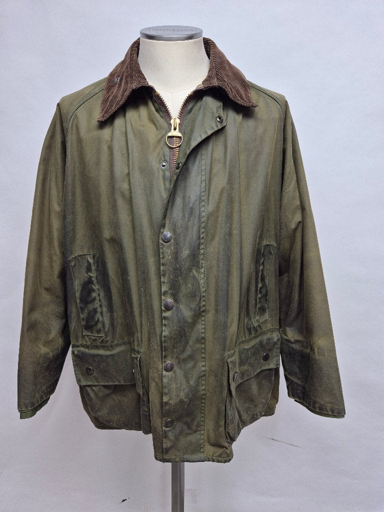 Barbour Beaufort wax jas, maat C44-112cm 54, Maat 52/54 (L), Barbour, Ophalen of Verzenden, Gedragen
