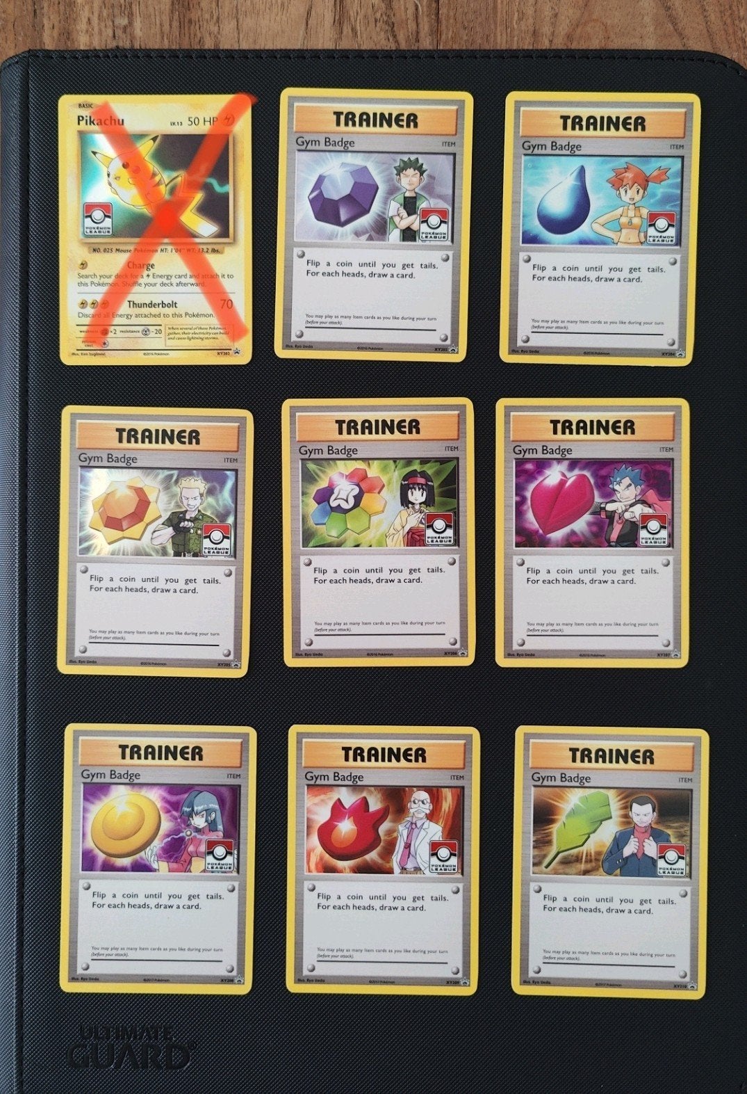 Gym Badge XY promo kaarten, Ophalen of Verzenden, Zo goed als nieuw, Meerdere kaarten