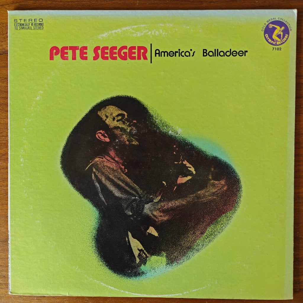 LP - Pete Seeger – America's Balladeer, Ophalen of Verzenden, Gebruikt, 12 inch, Poprock