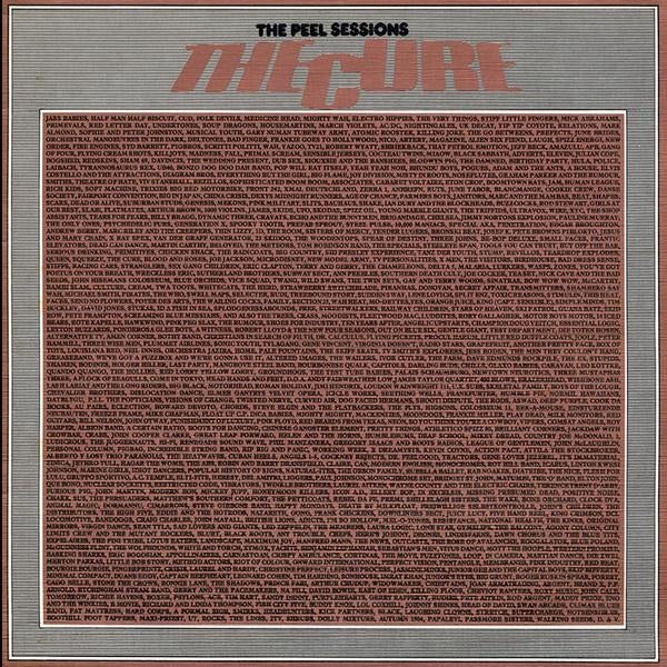 the cure/the peel sessions-punk/goth-ZELDZAAM-textured sleev, Verzenden, Gebruikt, 12 inch, Poprock